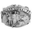 Vietnam Veteran Antiqued Belt Buckle